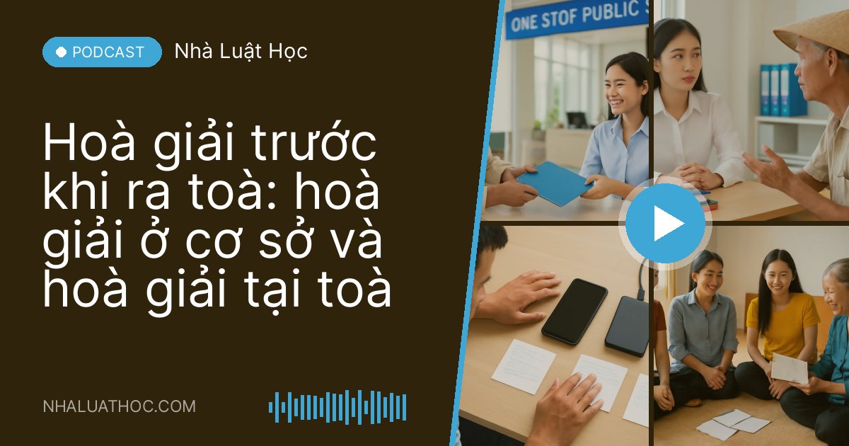 Ba người ngồi quanh bàn tròn trong phòng họp nhỏ sáng sủa